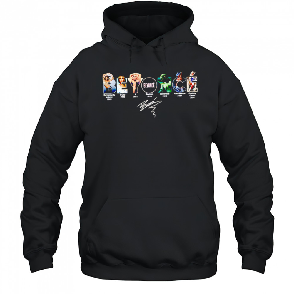 Beyonce with New Album signature shirt Hoodie