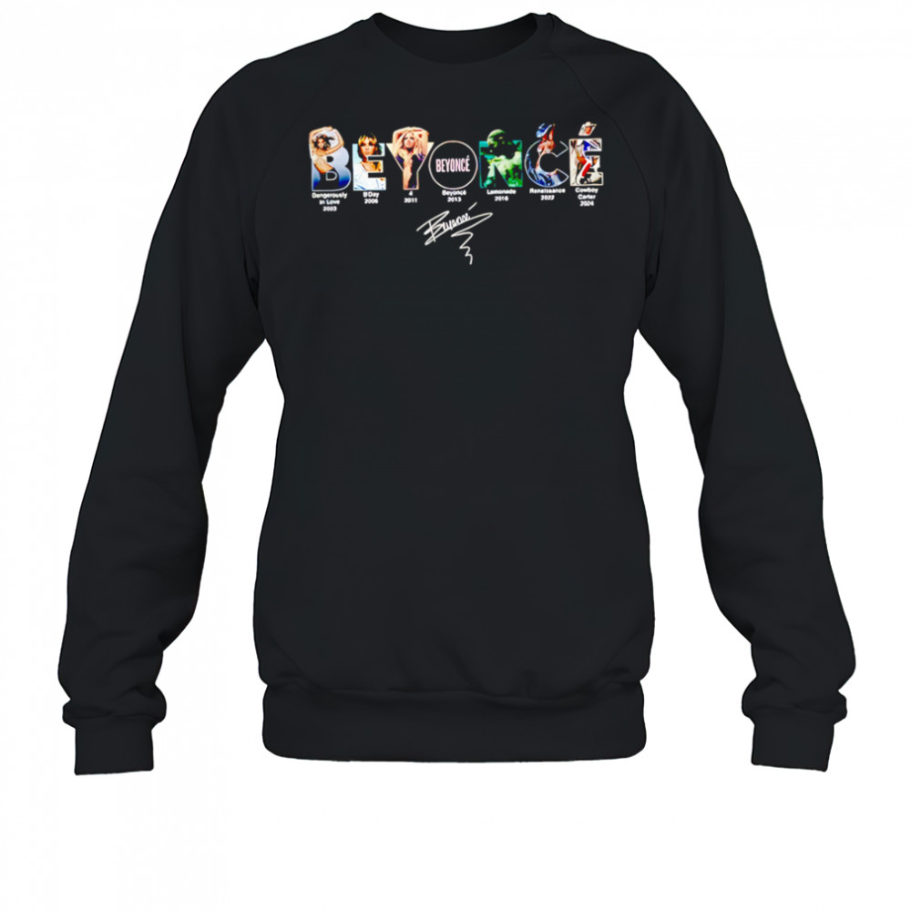 Beyonce with New Album signature shirt Sweatshirt