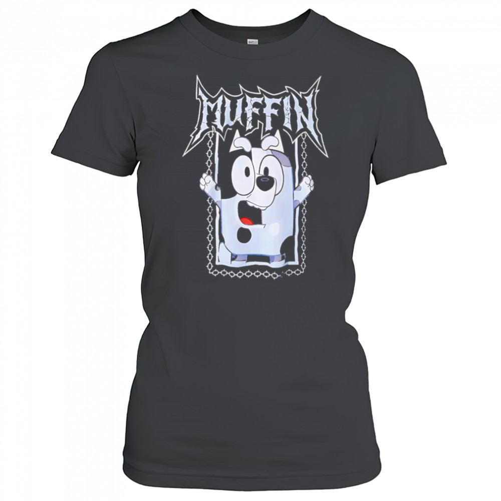 Bluey muffin metal tie dye shirt Women's T-shirt