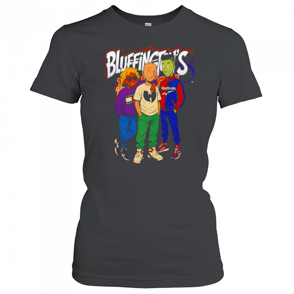 Bluffington’s Finest cartoon shirt Women's T-shirt