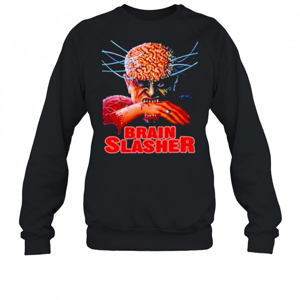Brain Slasher Horror T-Shirt Sweatshirt