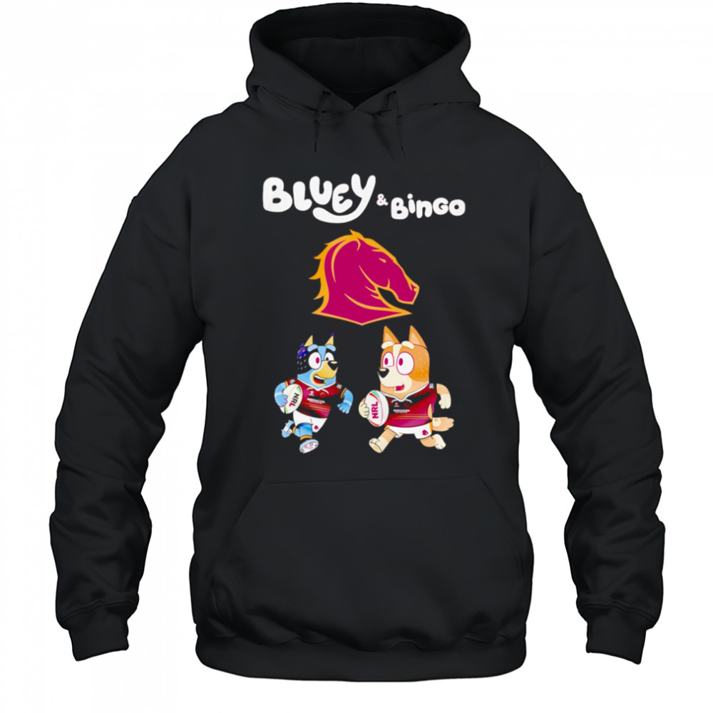 Brisbane Broncos Bluey And Bingo shirt Hoodie
