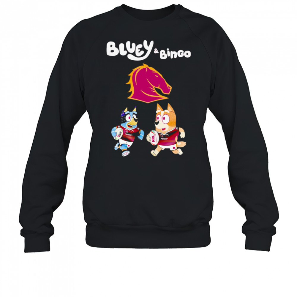 Brisbane Broncos Bluey And Bingo shirt Sweatshirt