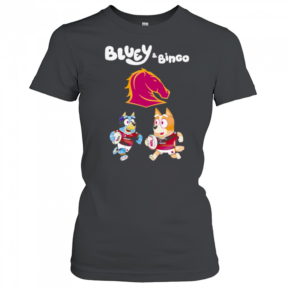 Brisbane Broncos Bluey And Bingo shirt Women's T-shirt