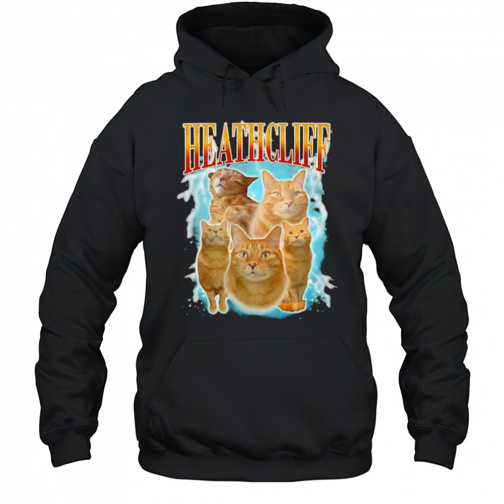 Cat heathcliff bootleg shirt Hoodie