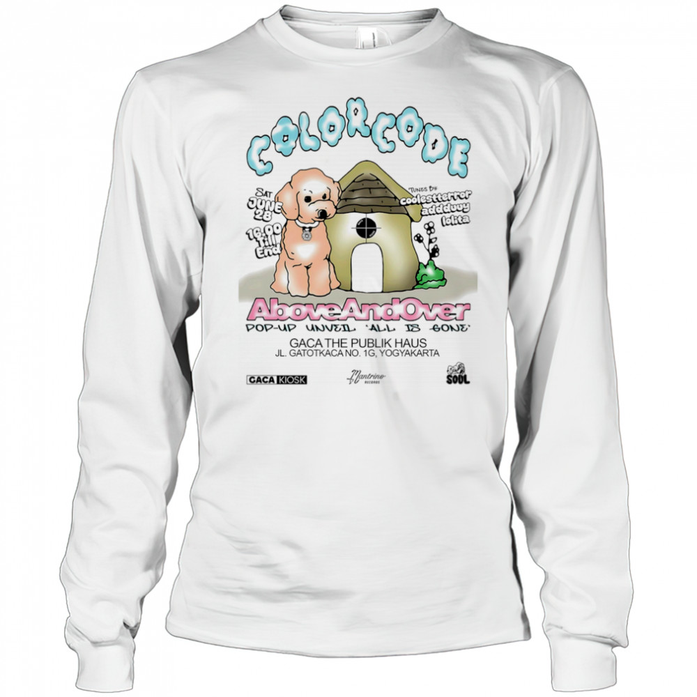 Color Code above and over shirt Long Sleeved