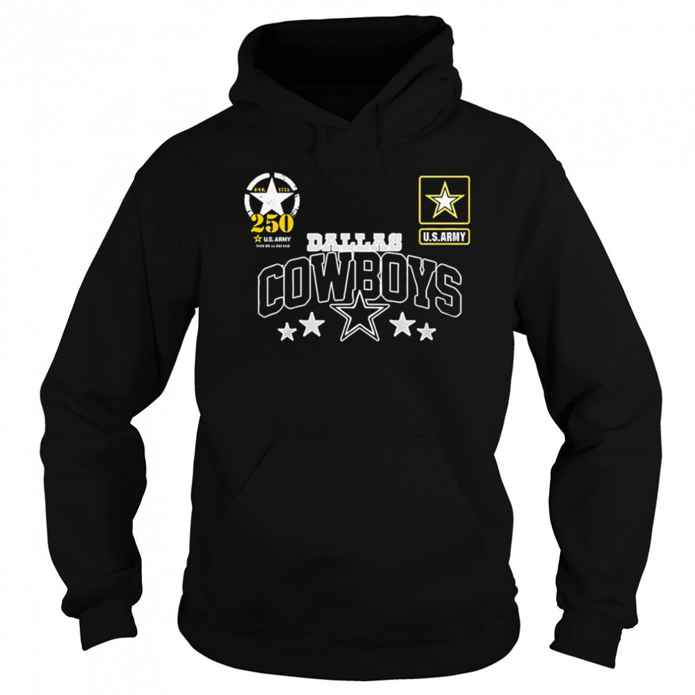 Dallas Cowboys US Army 250th Birthday Celebration shirt Sweatshirt