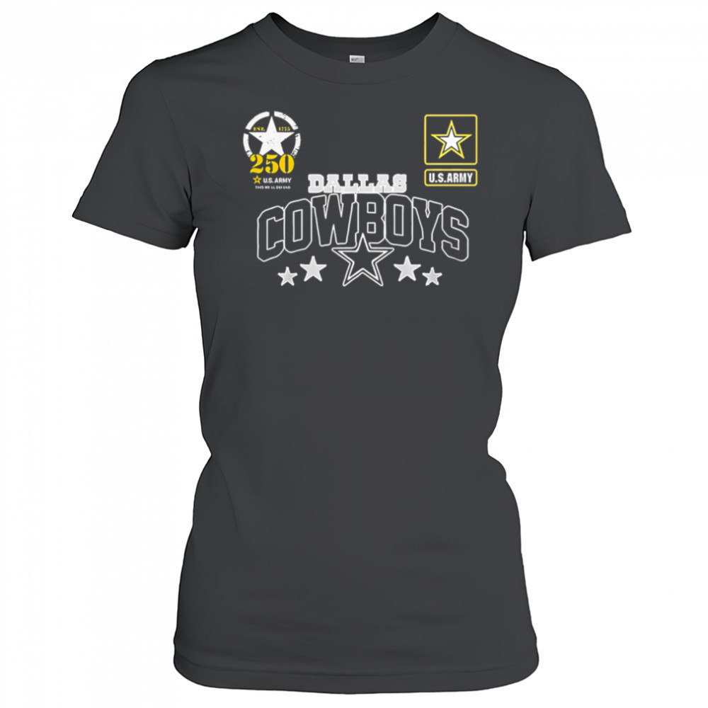 Dallas Cowboys US Army 250th Birthday Celebration shirt Women's T-shirt