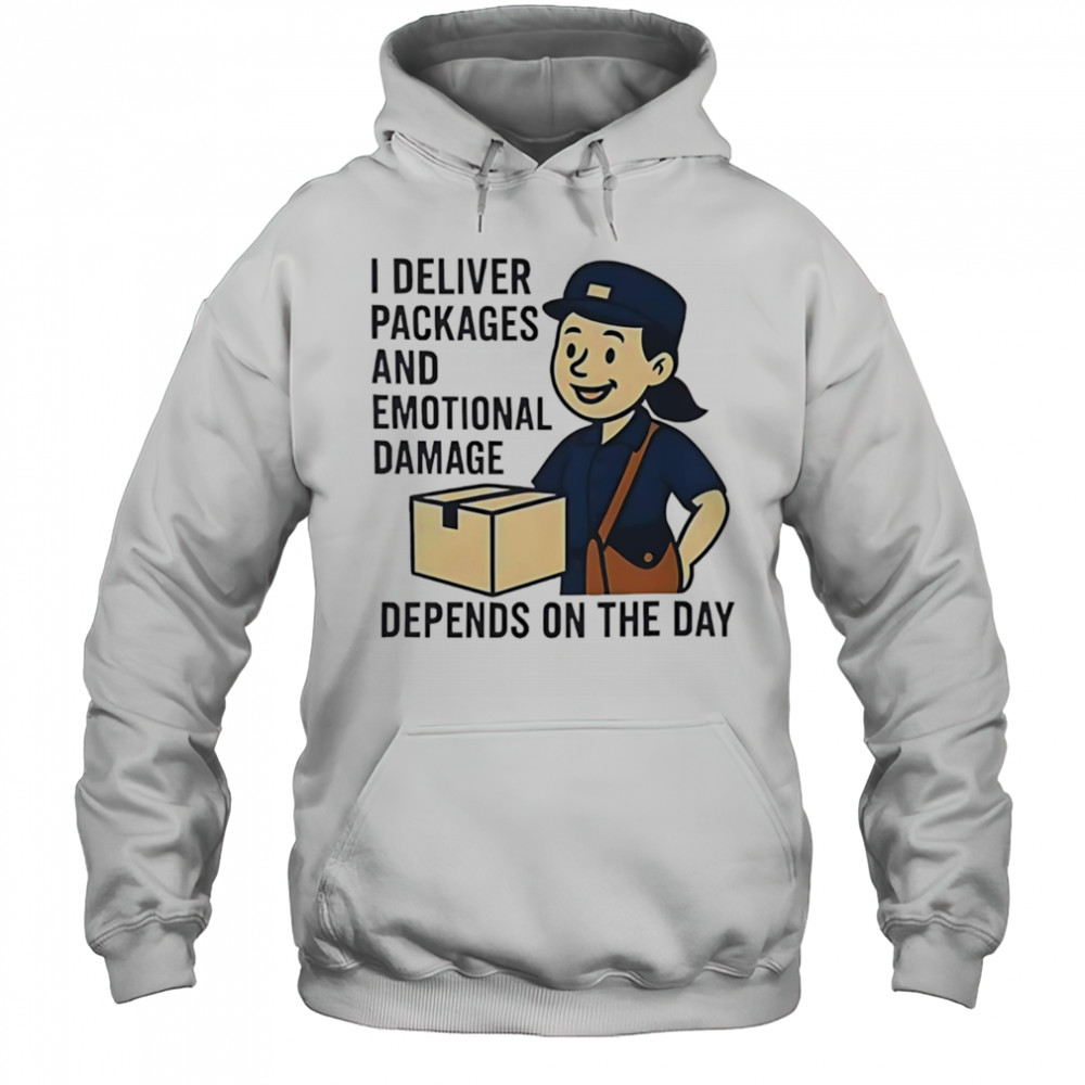 Depends on the day mail shirt Hoodie