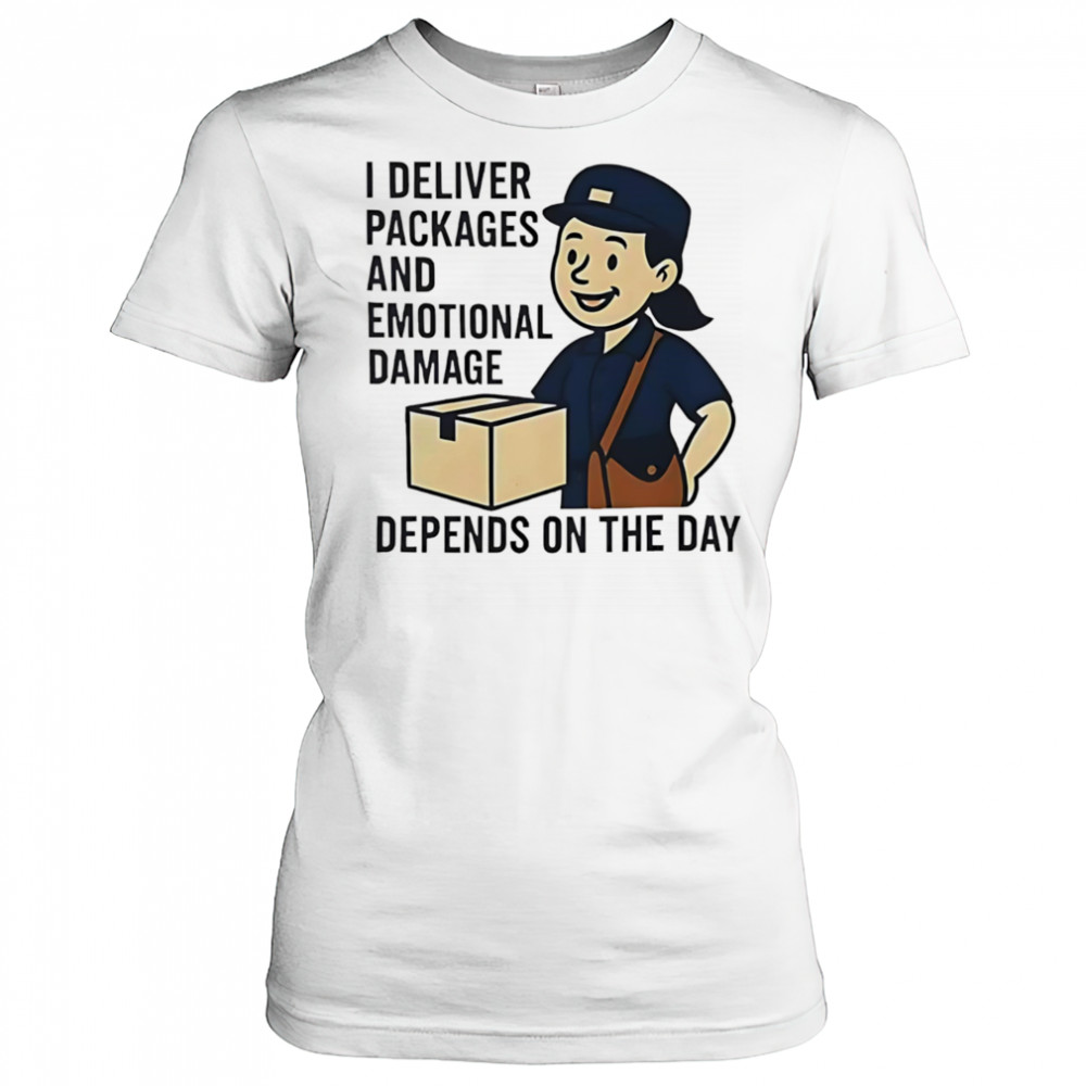 Depends on the day mail shirt Women's T-shirt