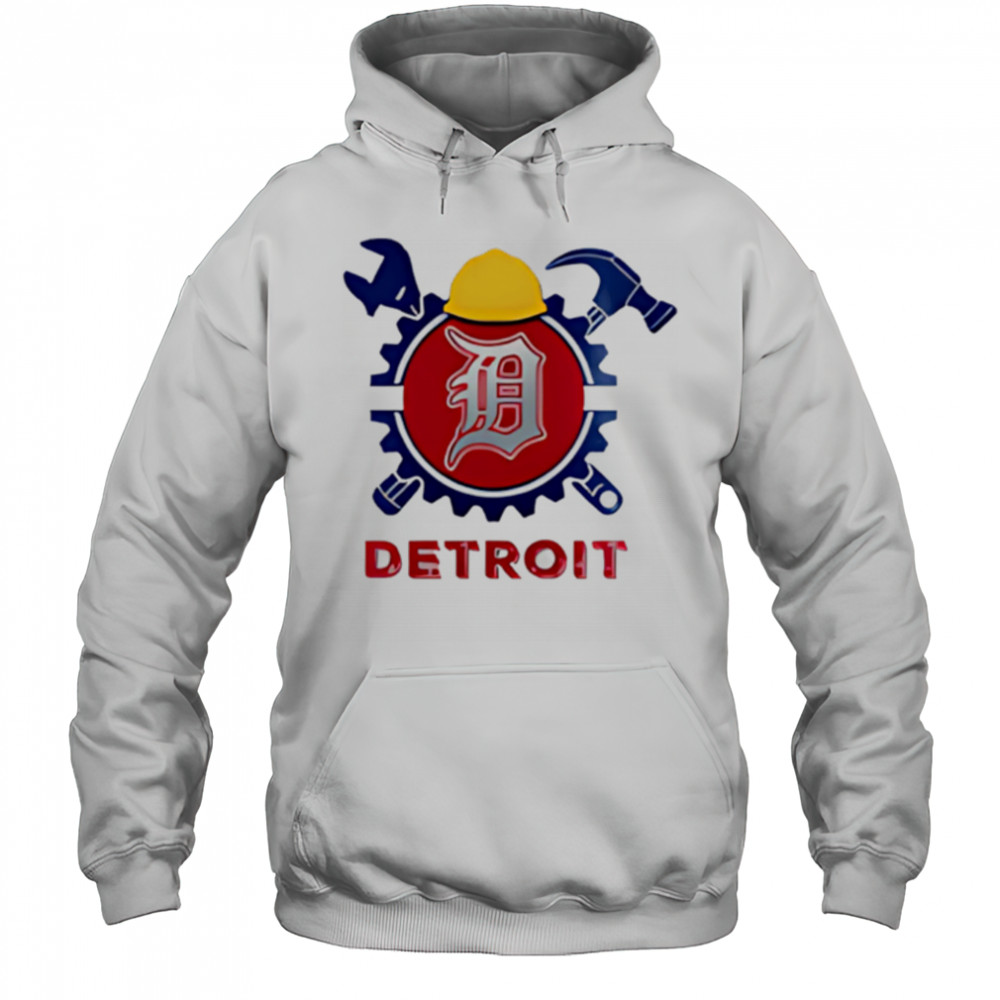 Detroit Tigers Happy Labor Day USA Baseball shirt Hoodie