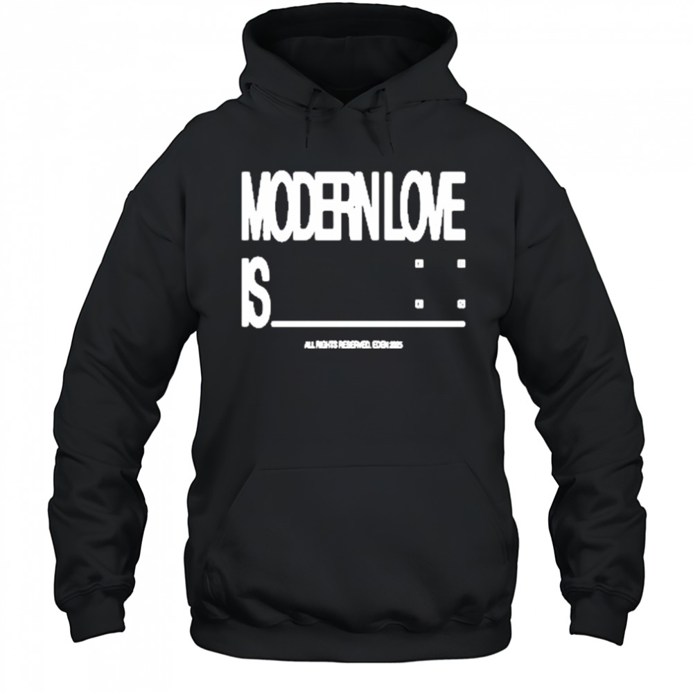 EDEN Modern Love T-Shirt Hoodie