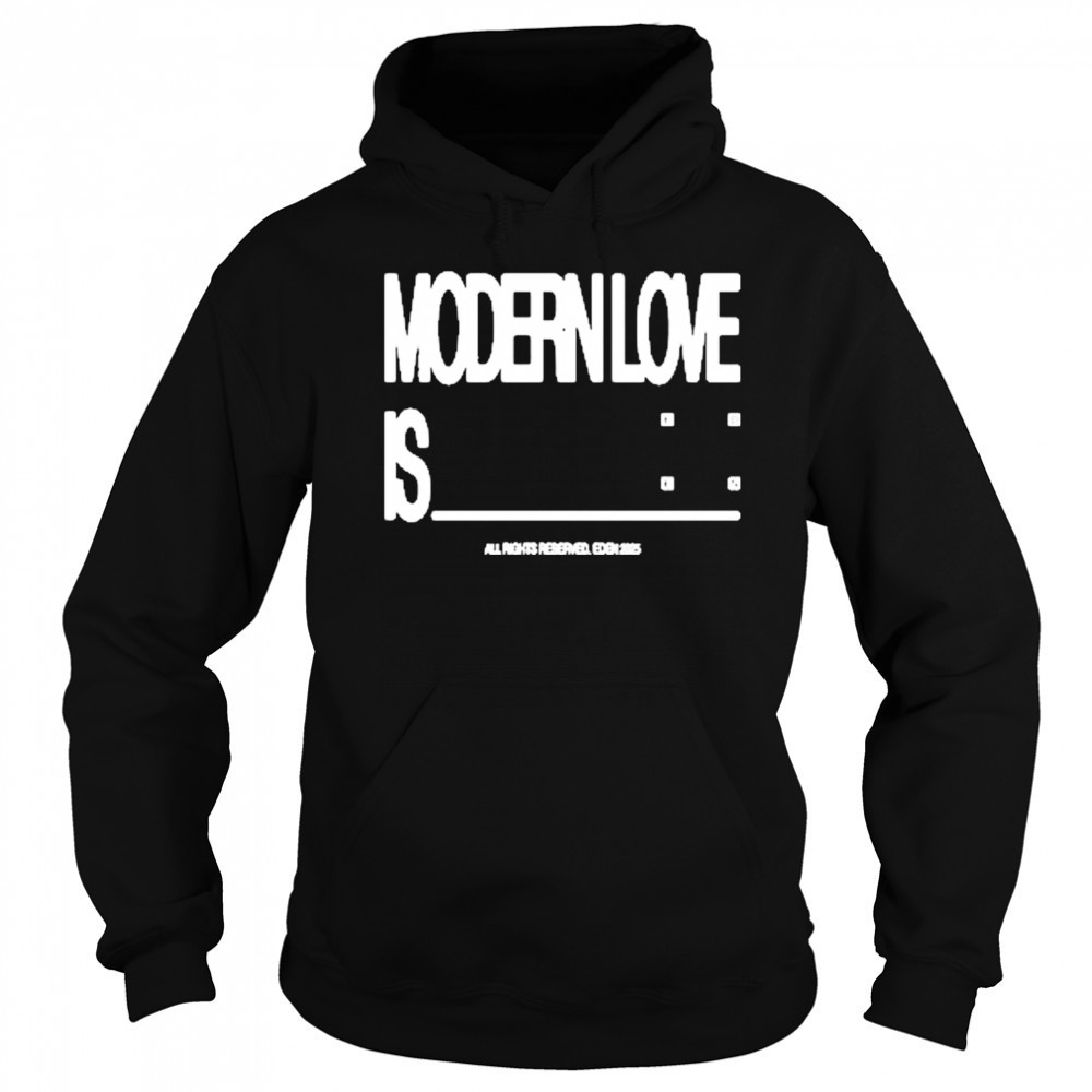 EDEN Modern Love T-Shirt Sweatshirt