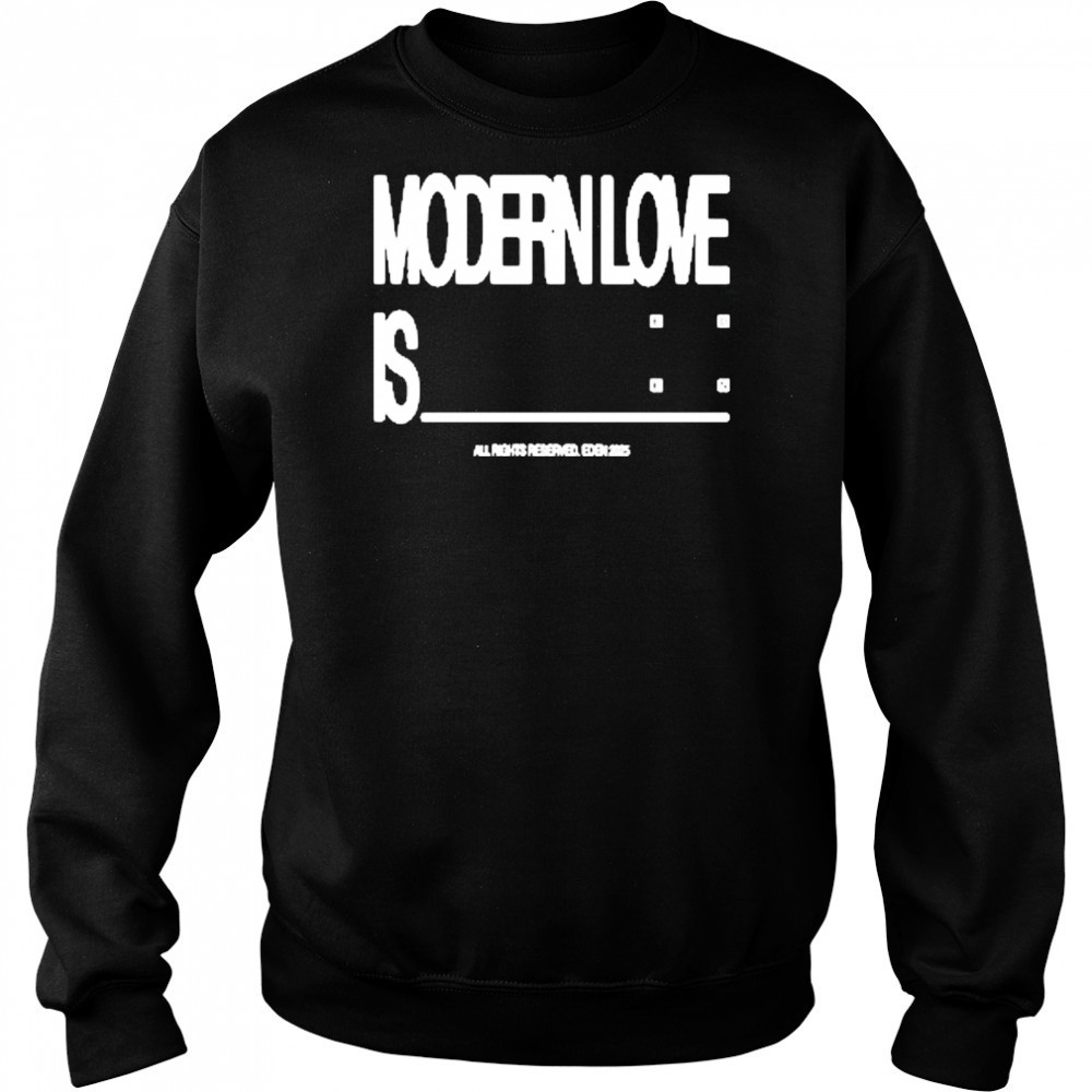 EDEN Modern Love T-Shirt Hoodie