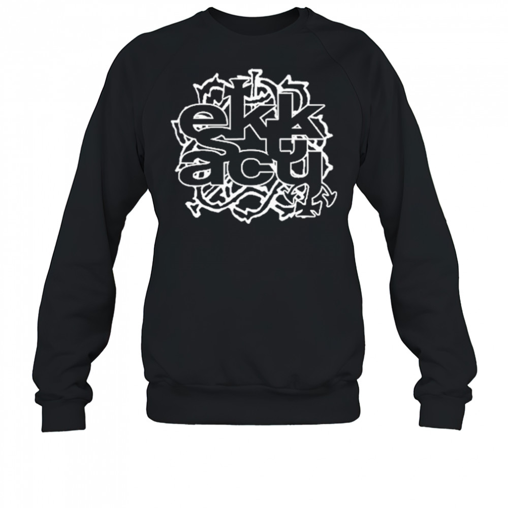 Ekkstacy Barbed Logo T-Shirt Sweatshirt