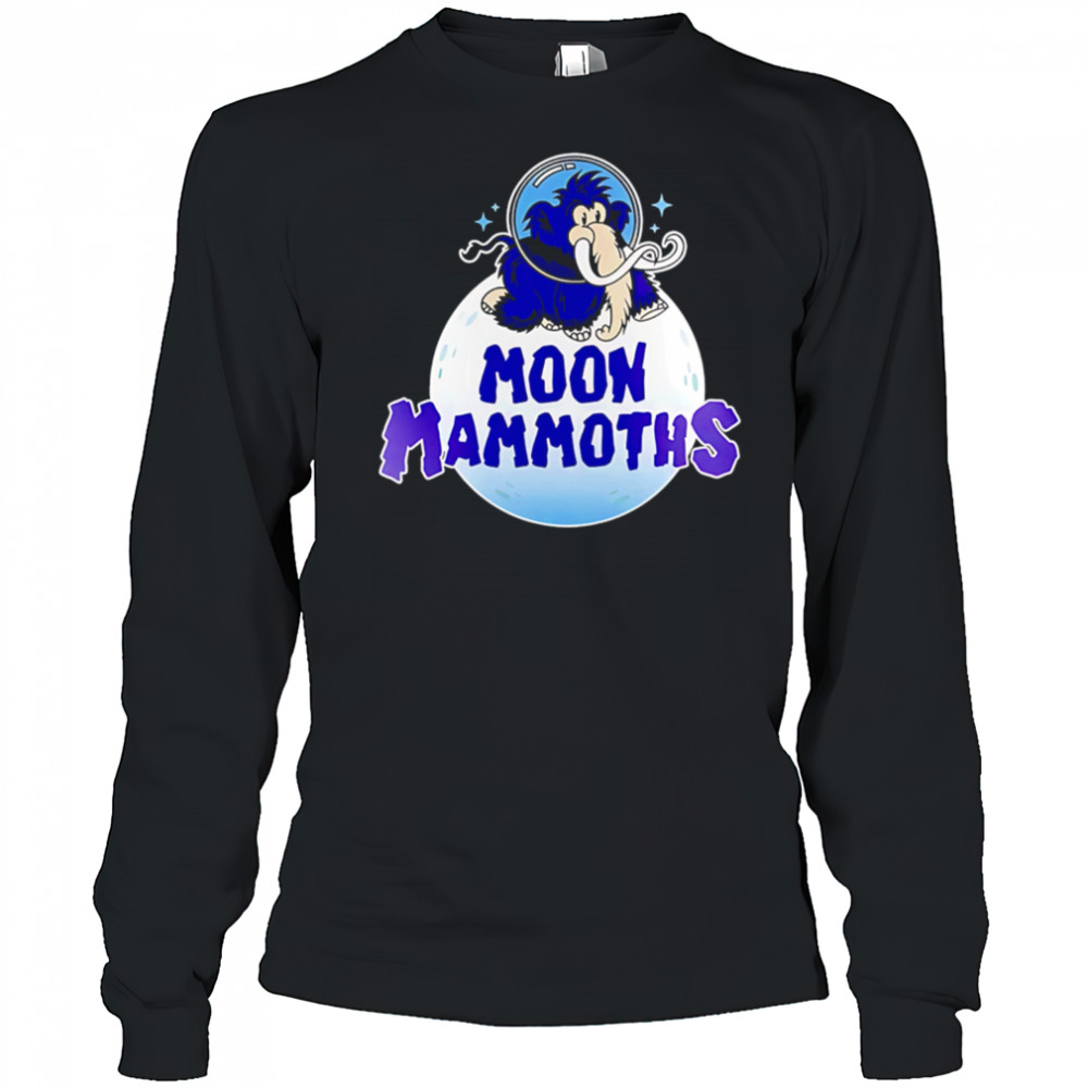 Erie Moon Mammoths 2025 Black Baseball shirt Long Sleeved