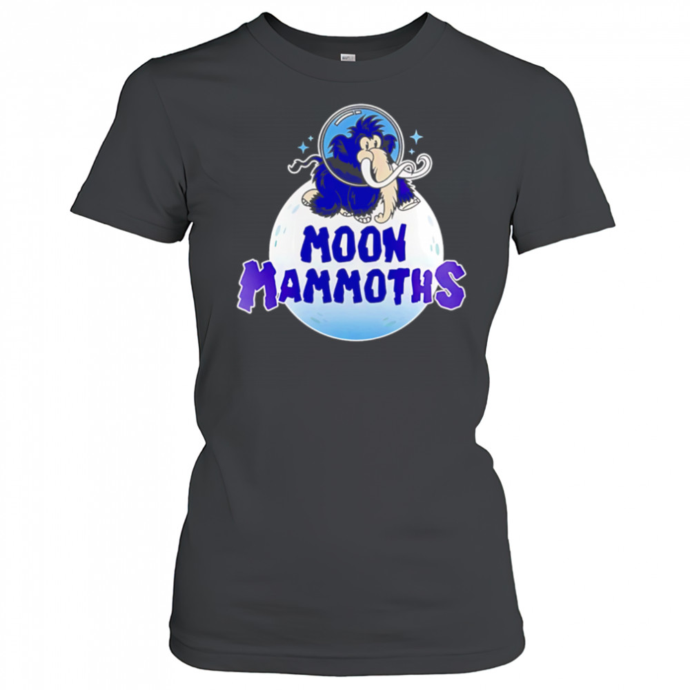 Erie Moon Mammoths 2025 Black Baseball shirt Women's T-shirt