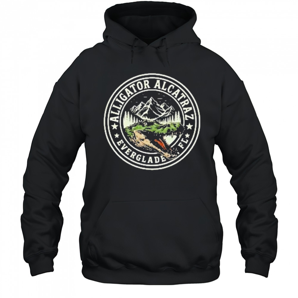Everglades Florida Alligator Alcatraz T-Shirt Hoodie