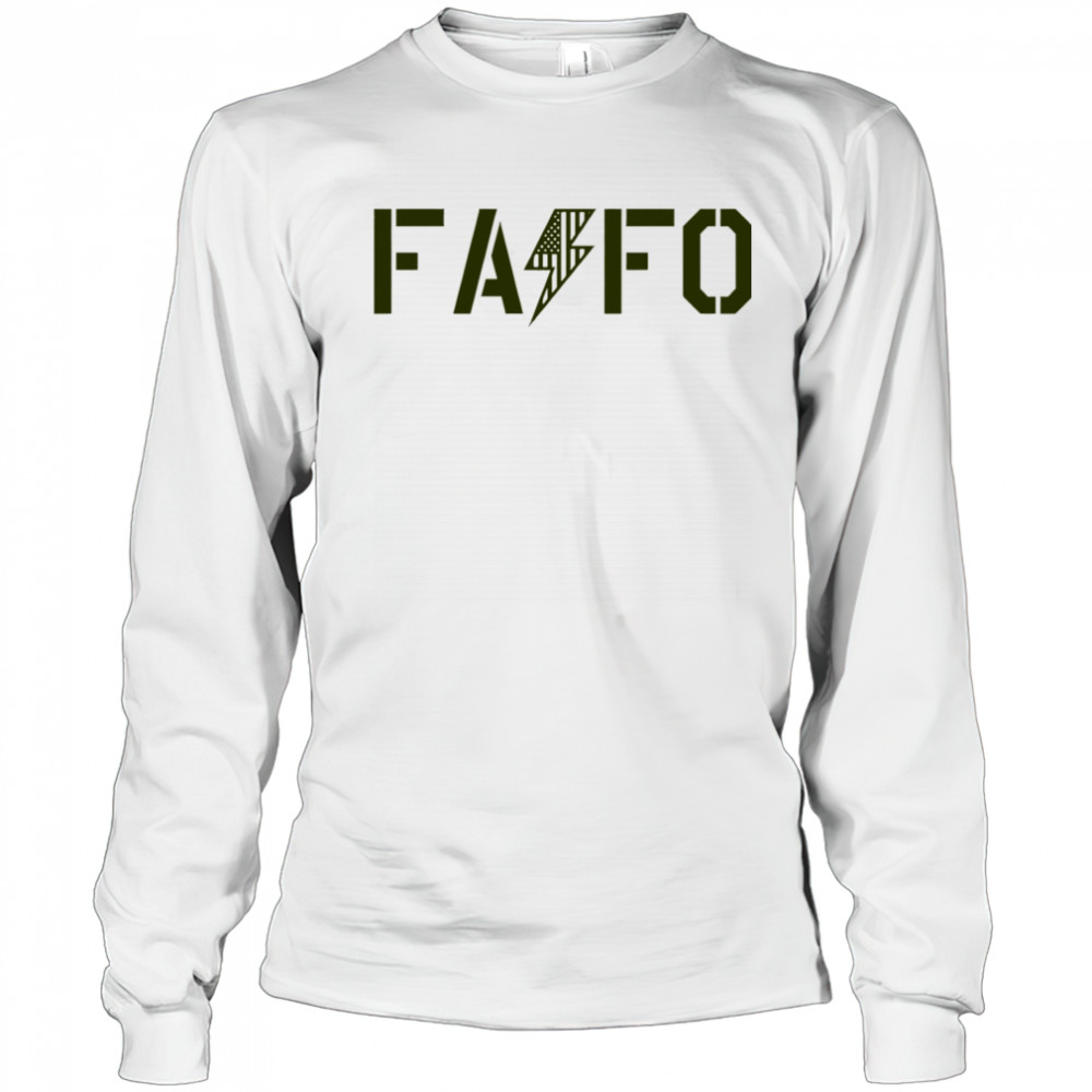 FAFO v2 lightning shirt Long Sleeved