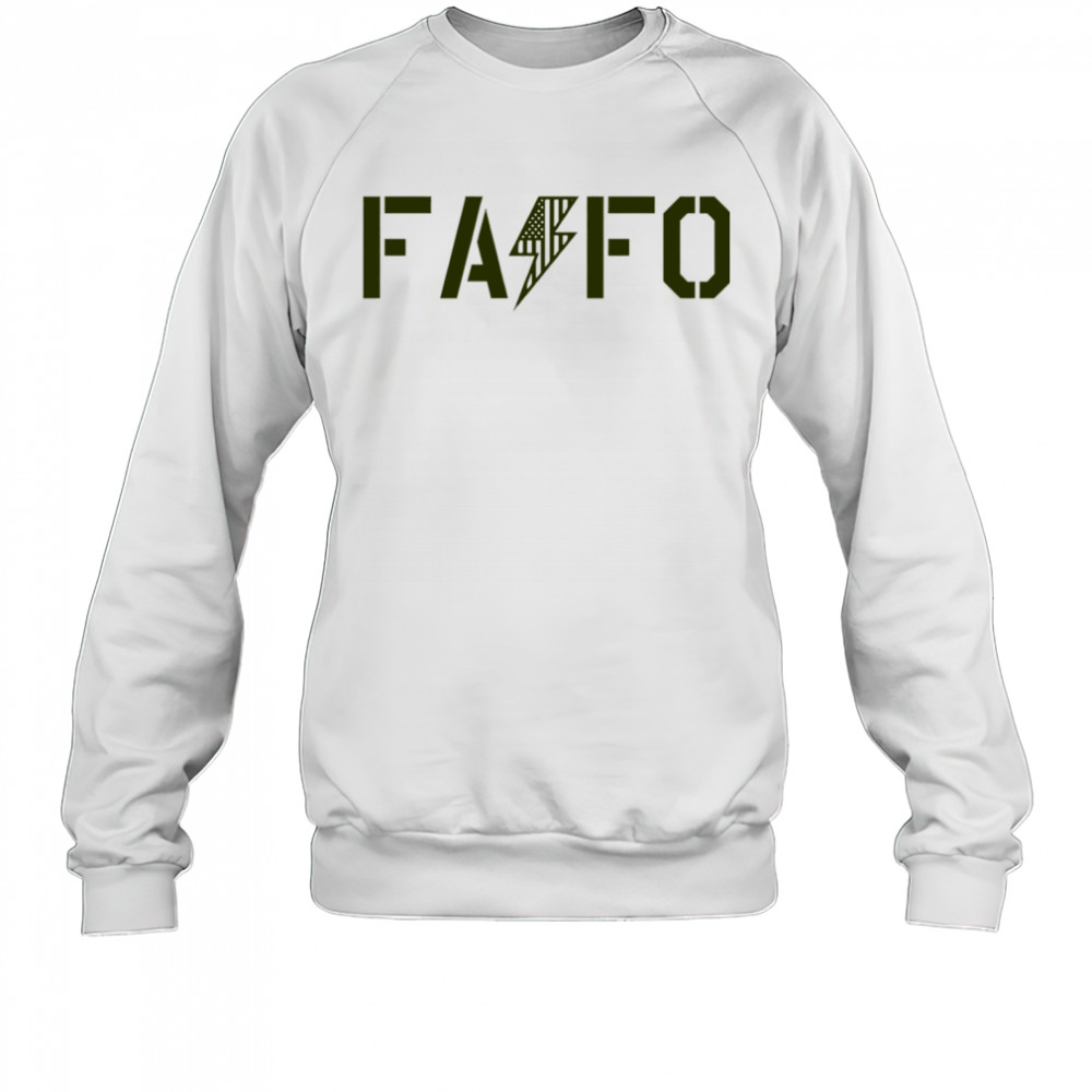FAFO v2 lightning shirt Sweatshirt