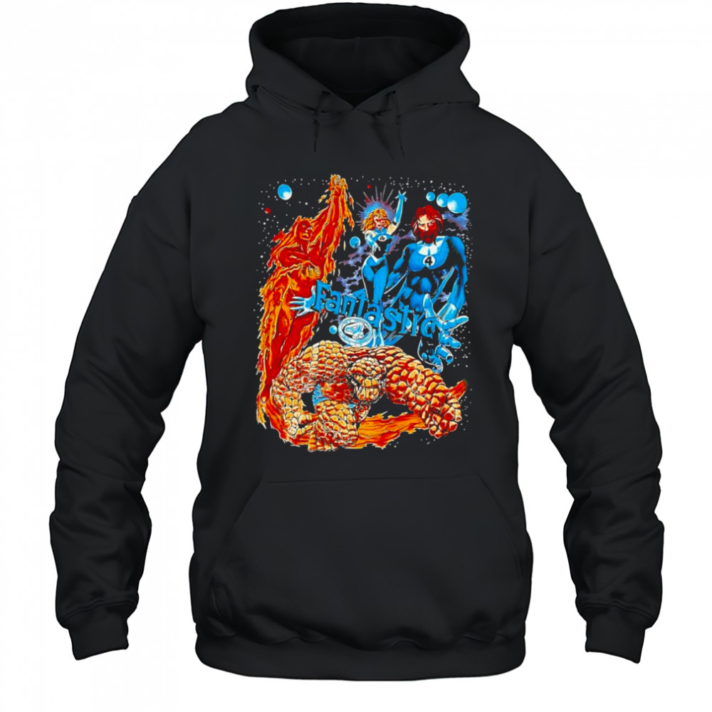 Fantastic Four Comic retro shirt Hoodie