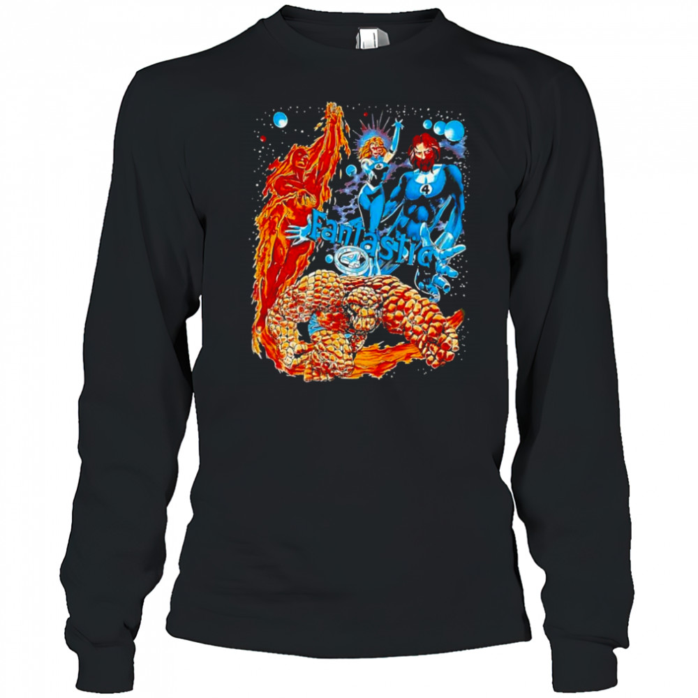Fantastic Four Comic retro shirt Long Sleeved