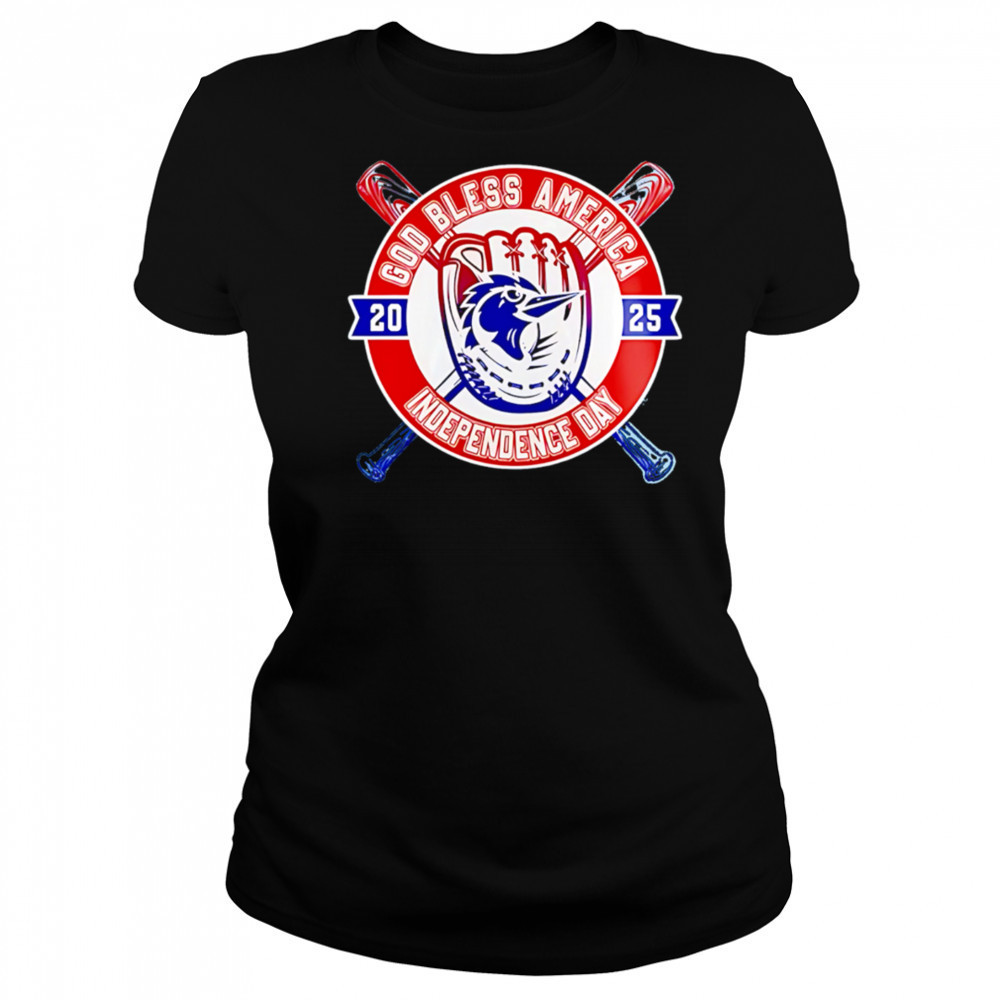 Fayetteville Woodpeckers Happy Independence Day 2025 shirt Women's T-shirt