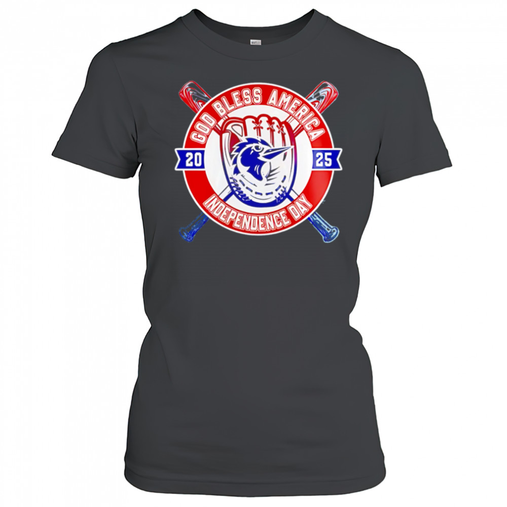 Fayetteville Woodpeckers Happy Independence Day 2025 shirt Women's T-shirt