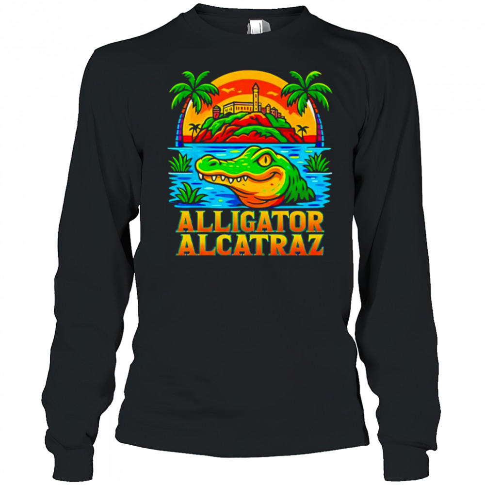 Florida Everglades Alligator Alcatraz shirt Long Sleeved