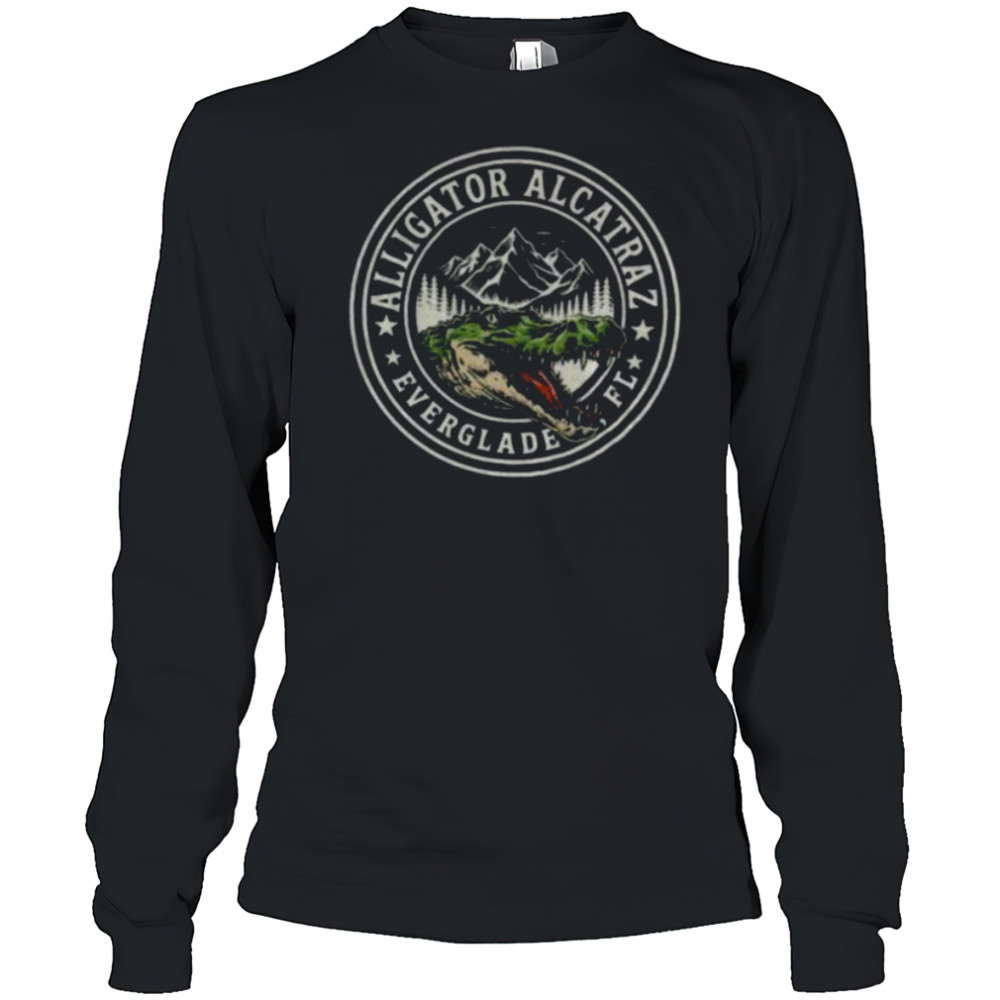 Florida Everglades Alligator Alcatraz shirt Long Sleeved