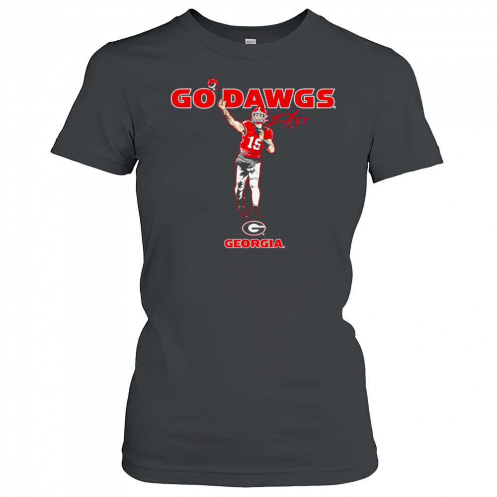 Georgia Bulldogs Go Dawgs shirt Women's T-shirt