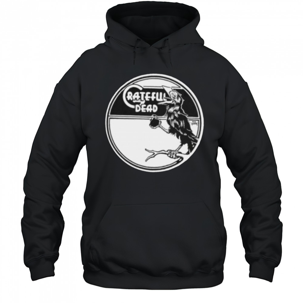 Grateful Dead Wake of the Flood Crow Label Vintage Band Shirt Hoodie