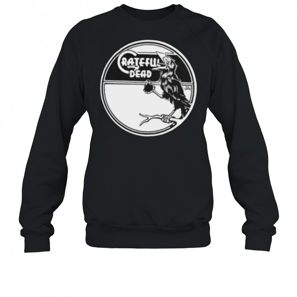Grateful Dead Wake of the Flood Crow Label Vintage Band Shirt Sweatshirt