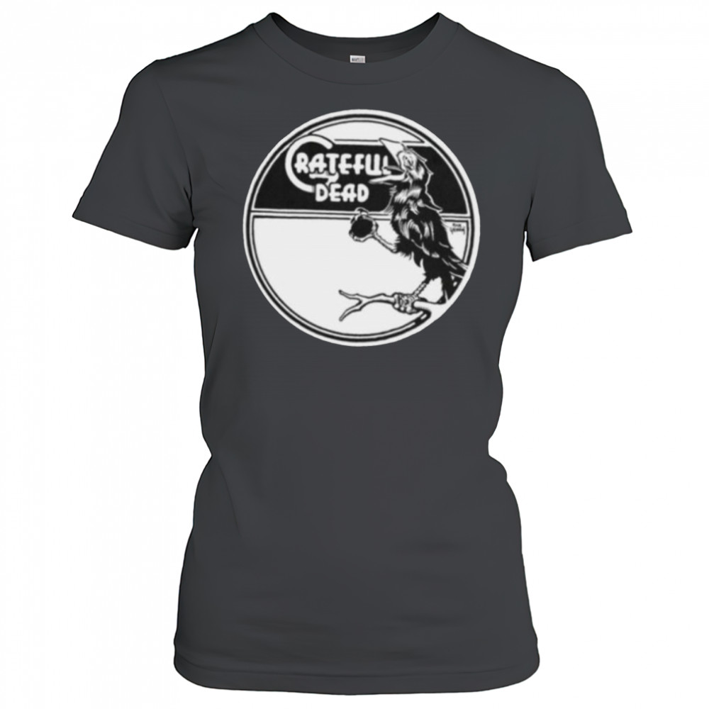 Grateful Dead Wake of the Flood Crow Label Vintage Band Shirt Women's T-shirt