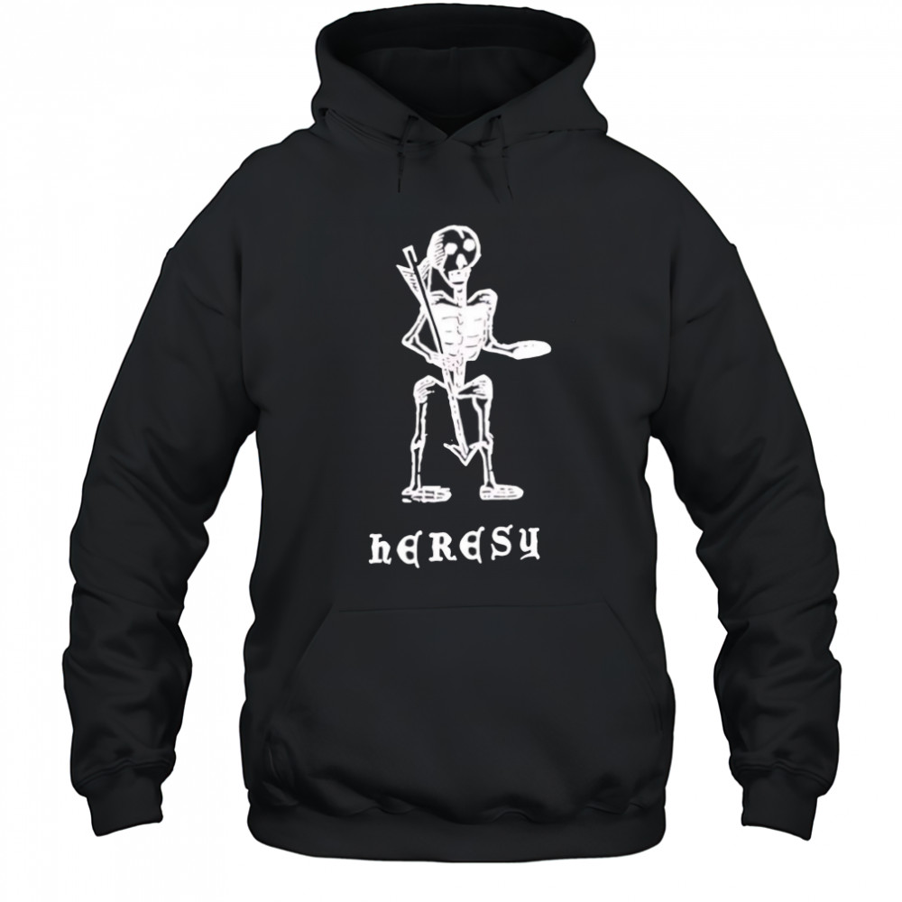 Heresy skeleton shirt Hoodie