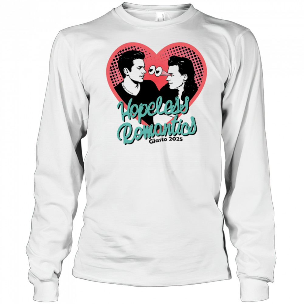 Hopeless Romantics Glasto 2025 shirt Long Sleeved