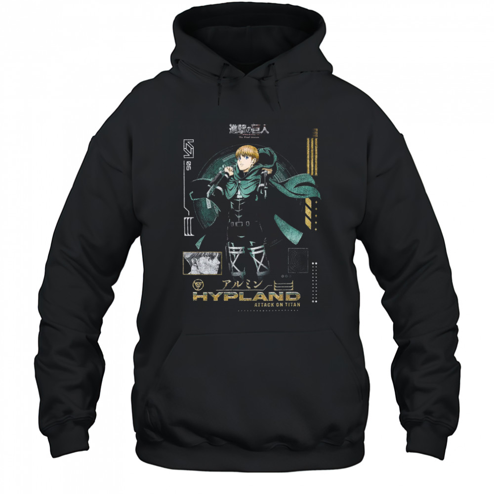 Hypland Aot Armin T-Shirt Hoodie