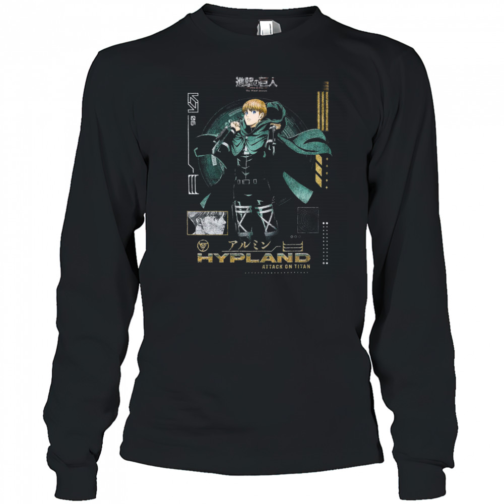 Hypland Aot Armin T-Shirt Long Sleeved