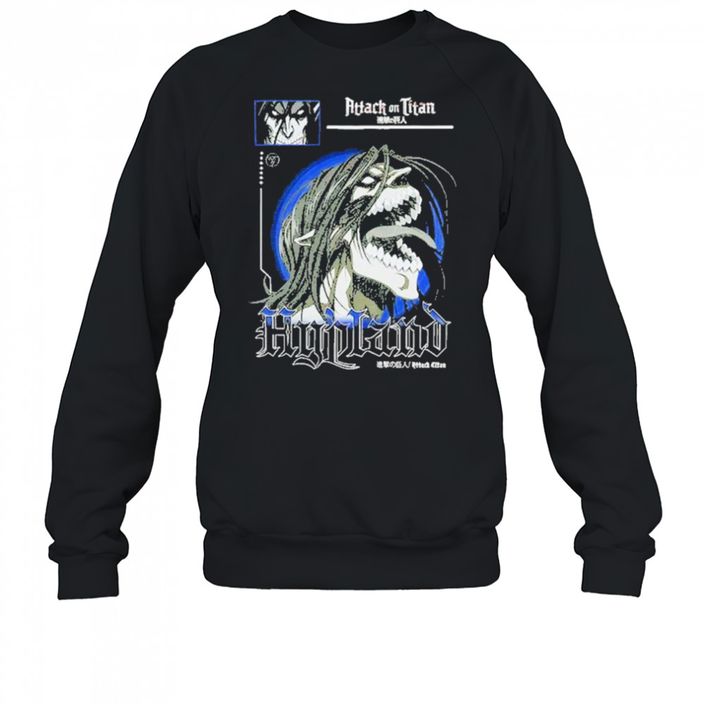 Hypland Aot Roar Eren T-Shirt Sweatshirt