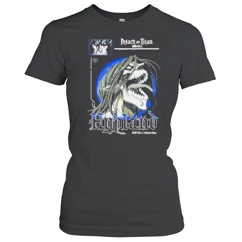 Hypland Aot Roar Eren T-Shirt Women's T-shirt