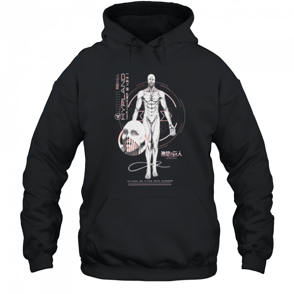 Hypland Aot War Hammer T-Shirt Hoodie