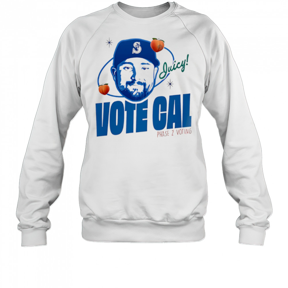 I Love Cal Be A Peach Vote For Big Dumper shirt Sweatshirt
