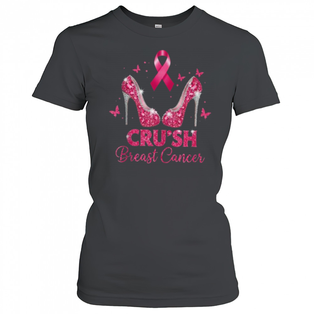 I Wear Pink In Memory Of My Mom Breast Cancer Awareness Shirt Women's T-shirt