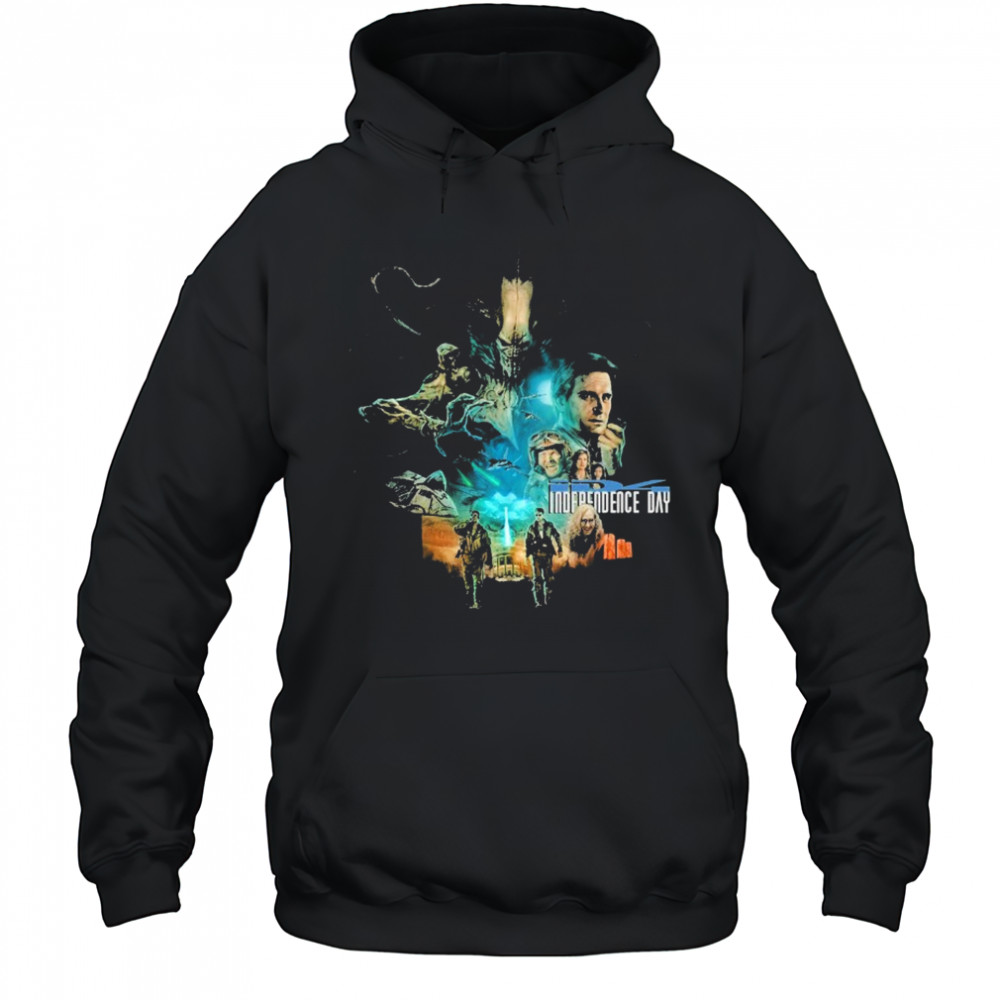 Independence Day Alien Attack T-shirt Hoodie
