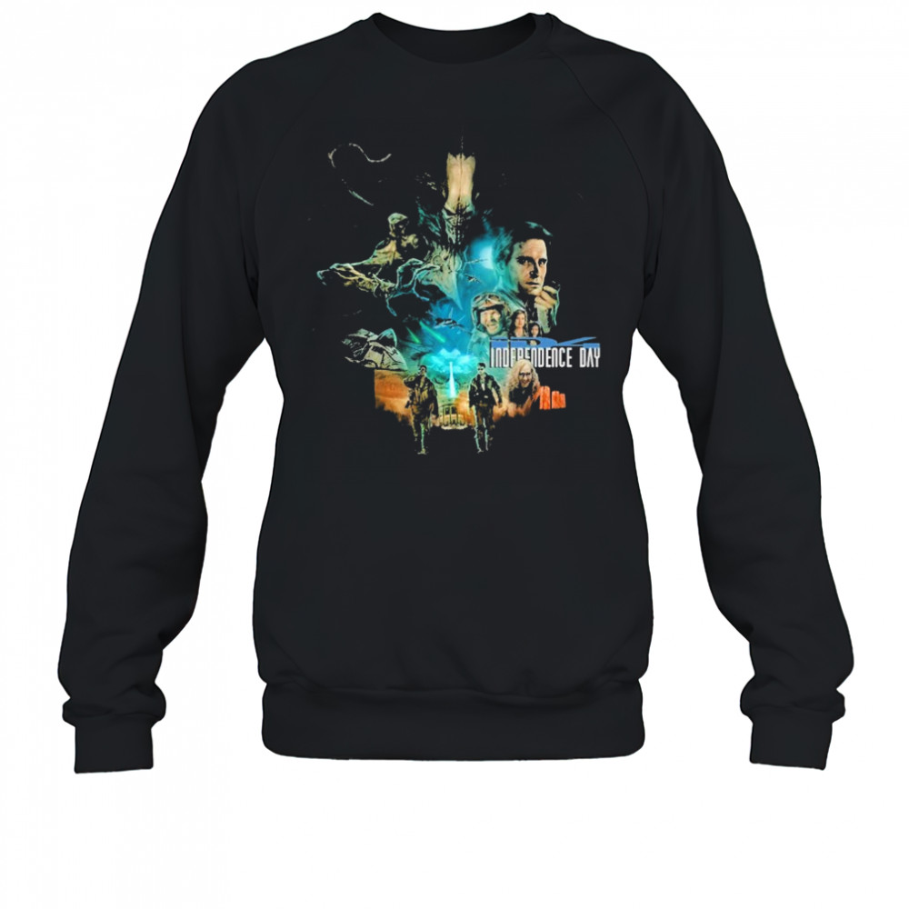 Independence Day Alien Attack T-shirt Sweatshirt