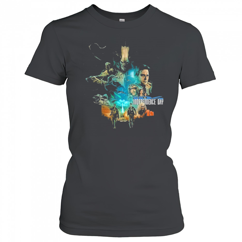 Independence Day Alien Attack T-shirt Women's T-shirt