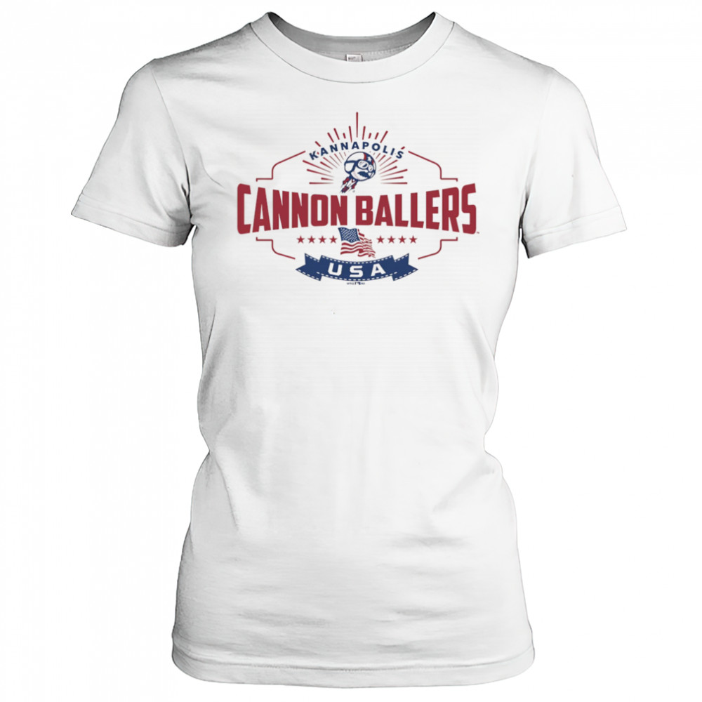 Kannapolis Cannon Ballers Vintage USA Softstyle shirt Women's T-shirt