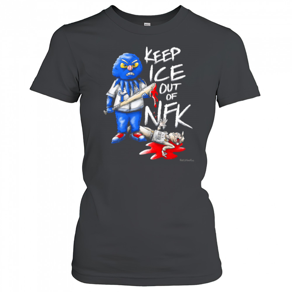 Keep Ice out of NFK shirt Women's T-shirt