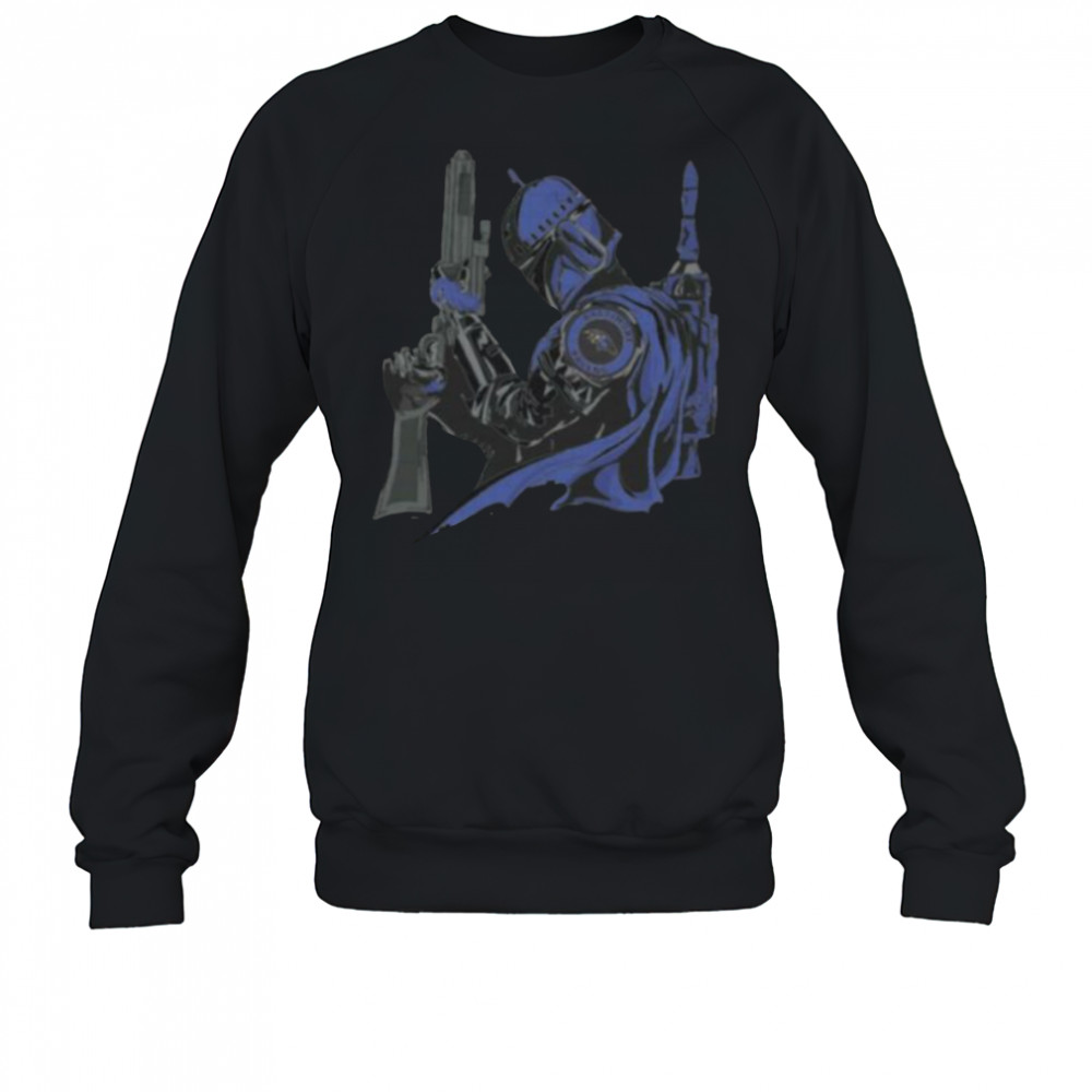 Mandalorian Baltimore Ravens Shirt Sweatshirt