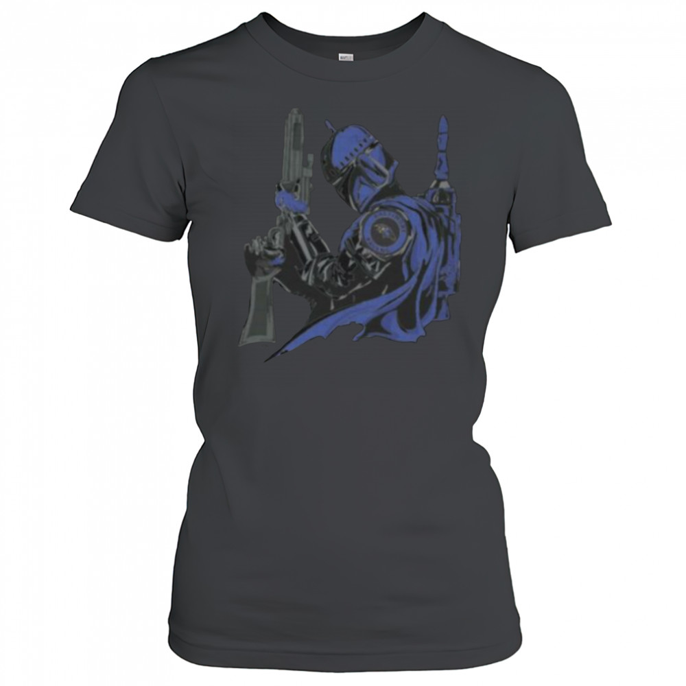Mandalorian Baltimore Ravens Shirt Women's T-shirt